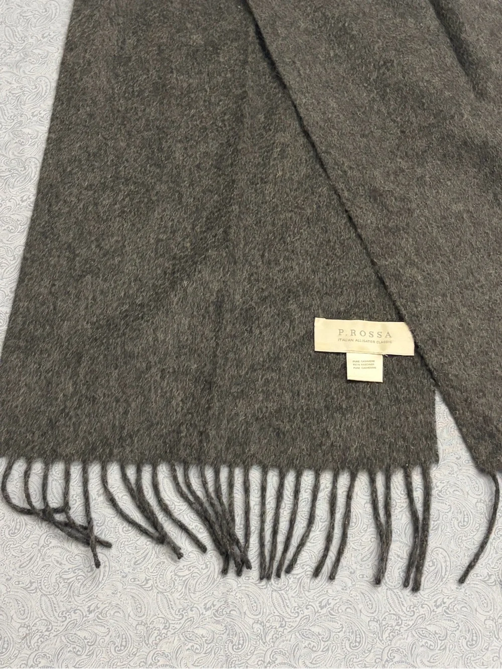 charcoal gray P. Rossa 